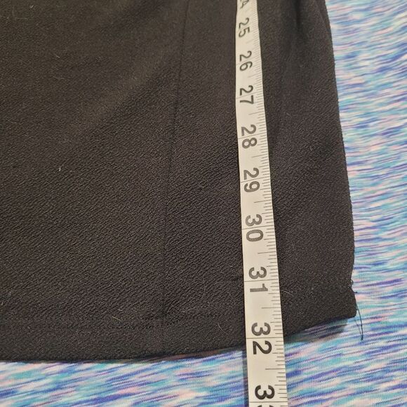 Sarah la Size Medium Black Deep V Cold Shoulder Chic Long Sleeve Dress - Picture 8 of 9